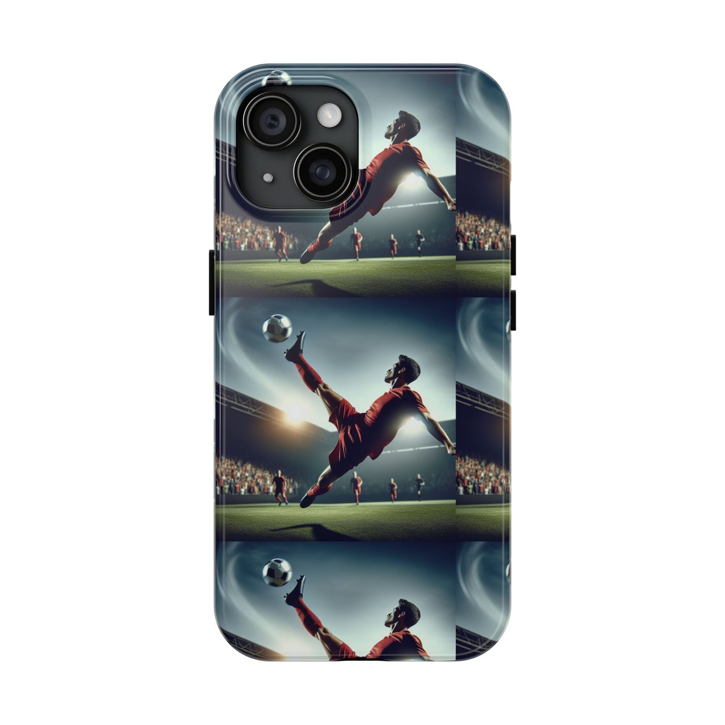 Soccer Player Tough Phone Case - Durable Protection for Sports Fans