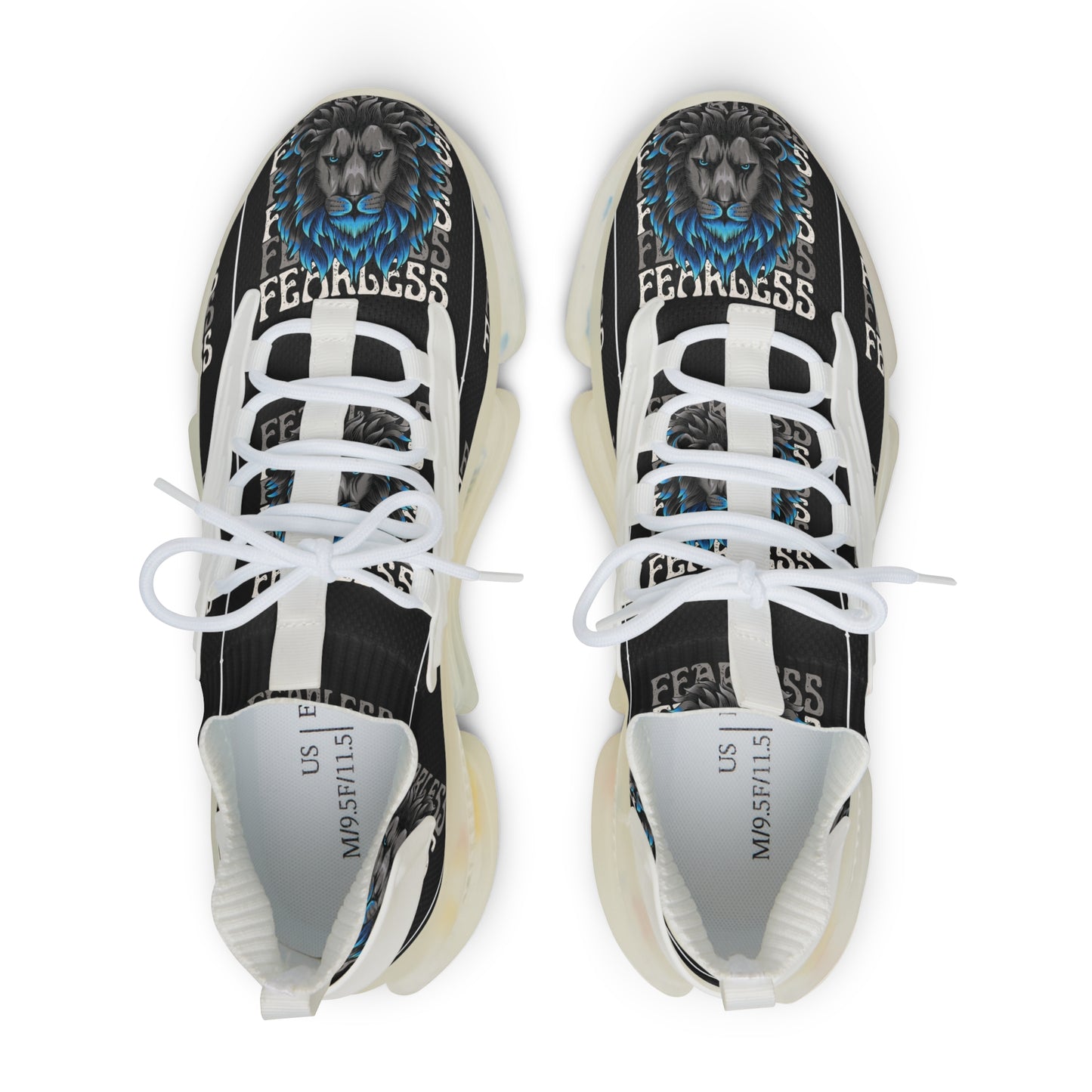 Fearless Men's Mesh Sneakers - Stylish Athletic Footwear for Bold Individuals